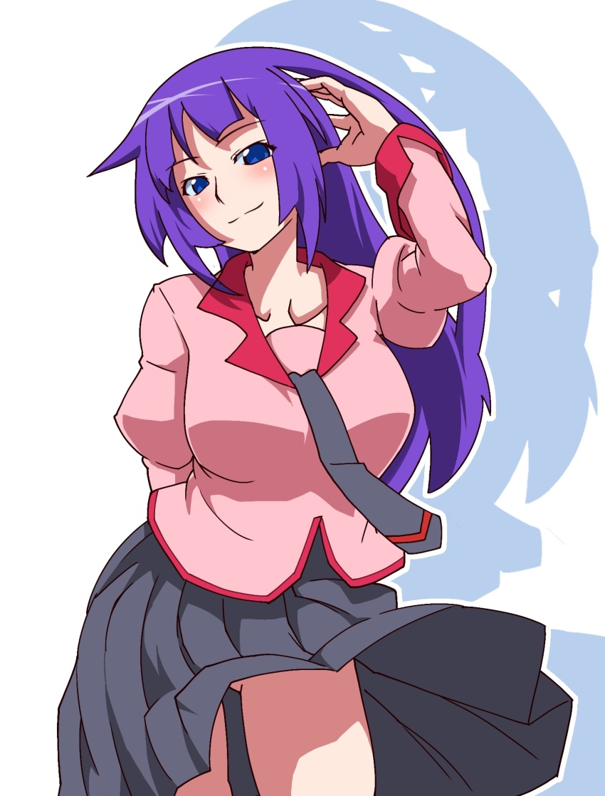 Senjougahara Hitagi (Bakemonogatari) Rule 34 Image