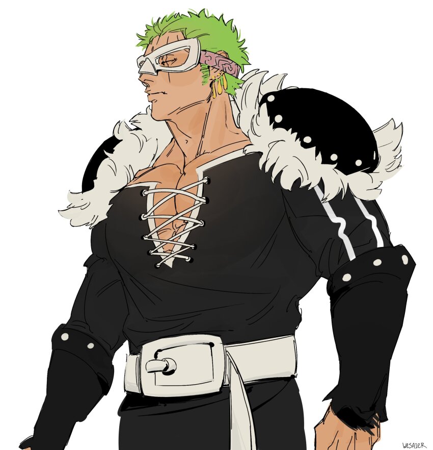 Roronoa Zoro (One Piece) Rule 34 Image