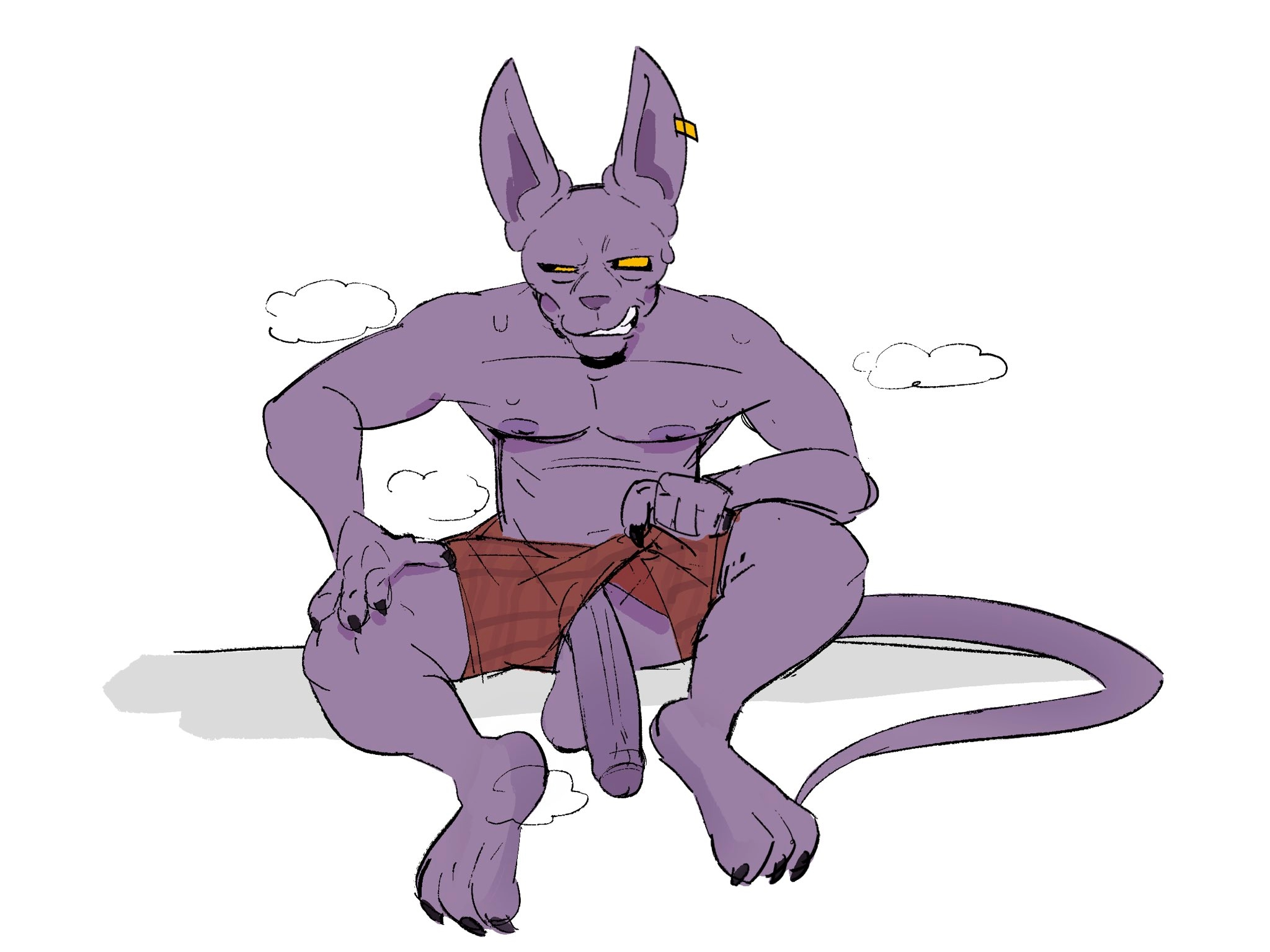 Beerus (Dragon Ball) Rule 34 Image