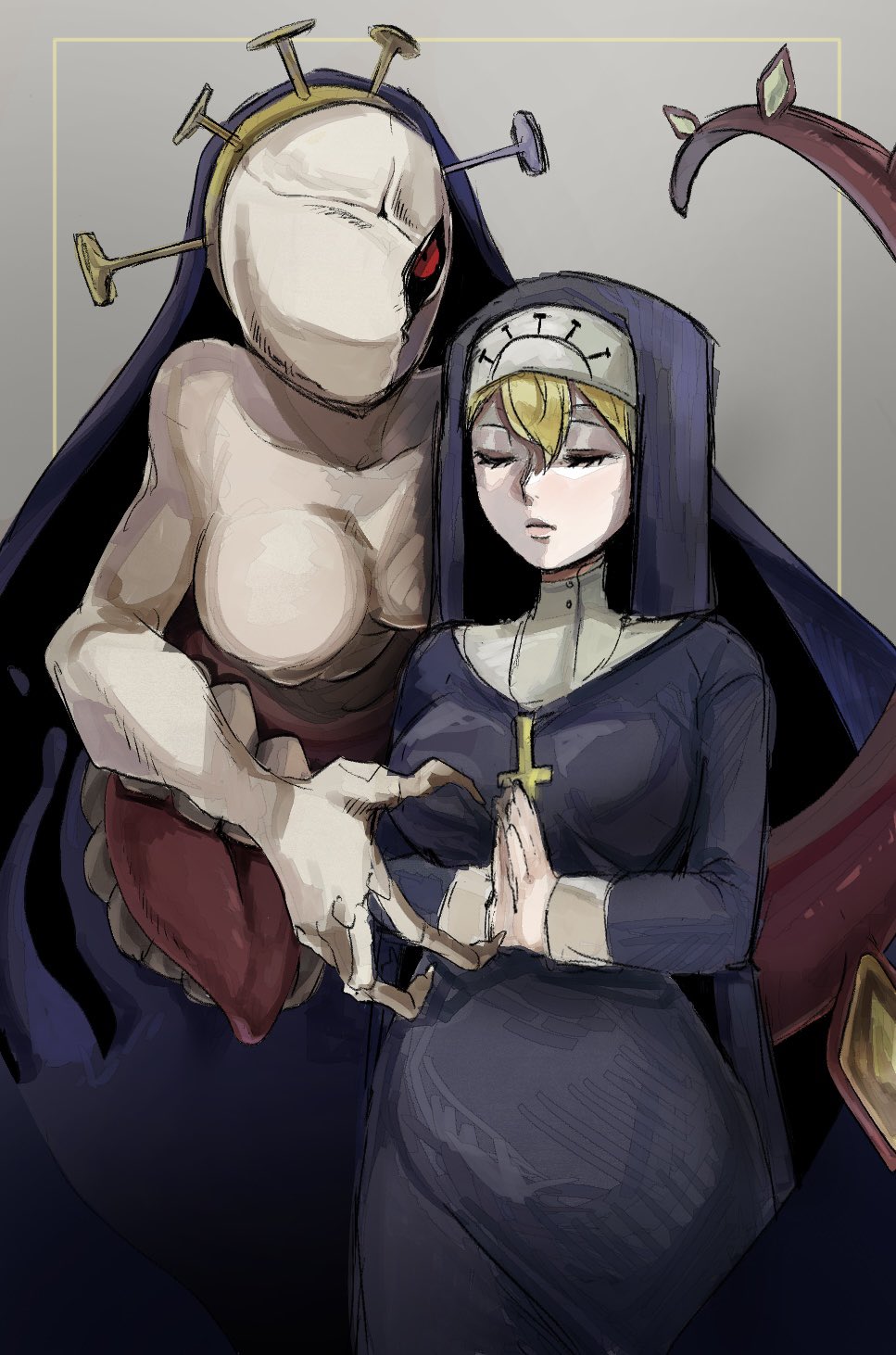 Double (Skullgirls) Rule 34 Image