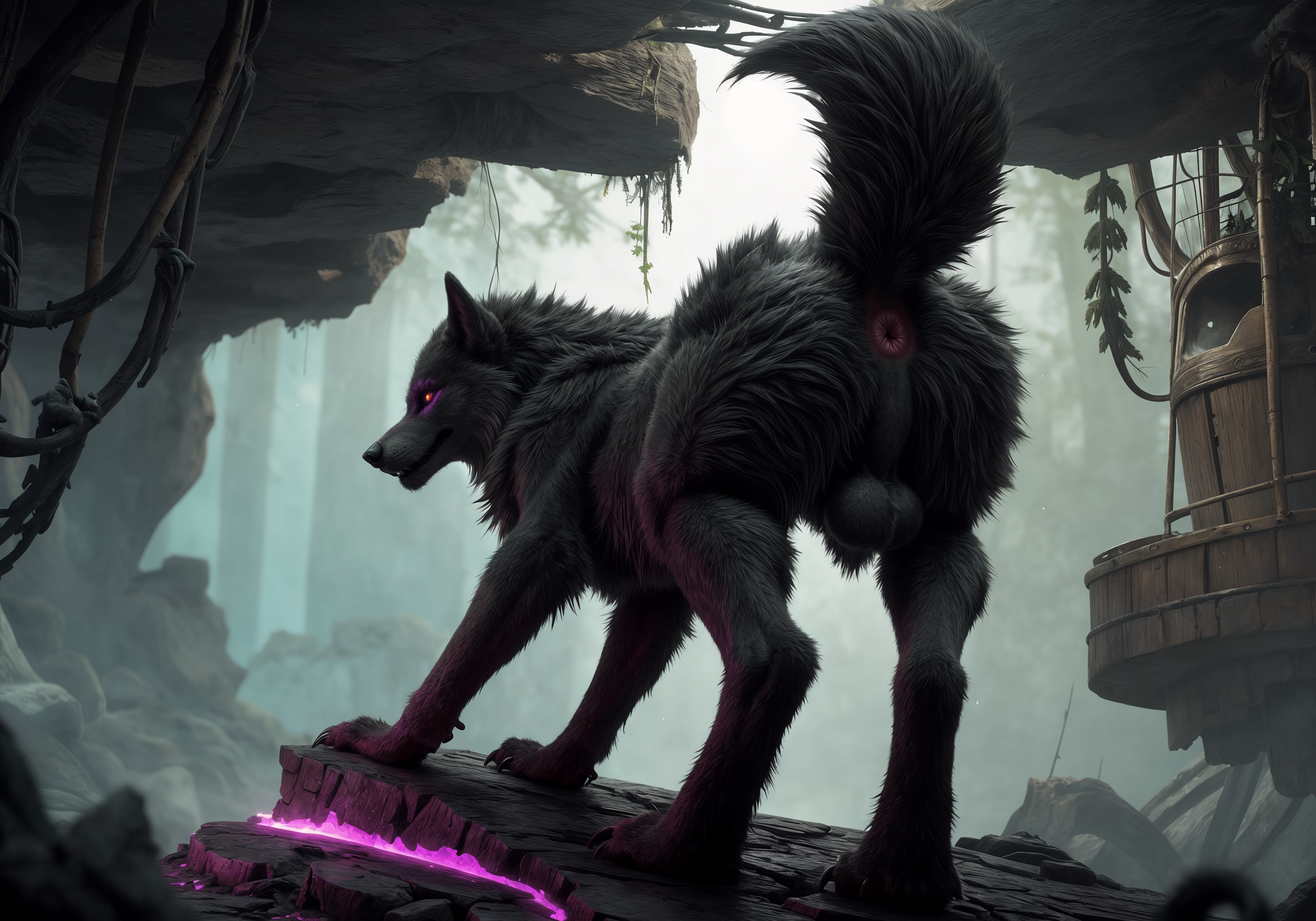Detailed Background Rule 34 Image