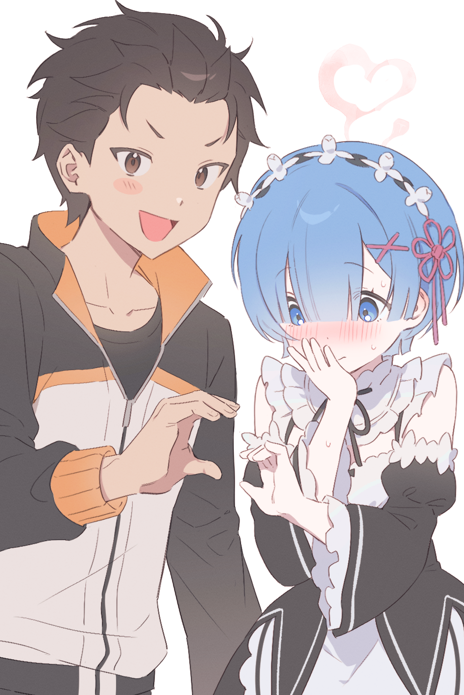Natsuki Subaru (Re:Zero Kara Hajimeru Isekai Seikatsu) Rule 34 Image