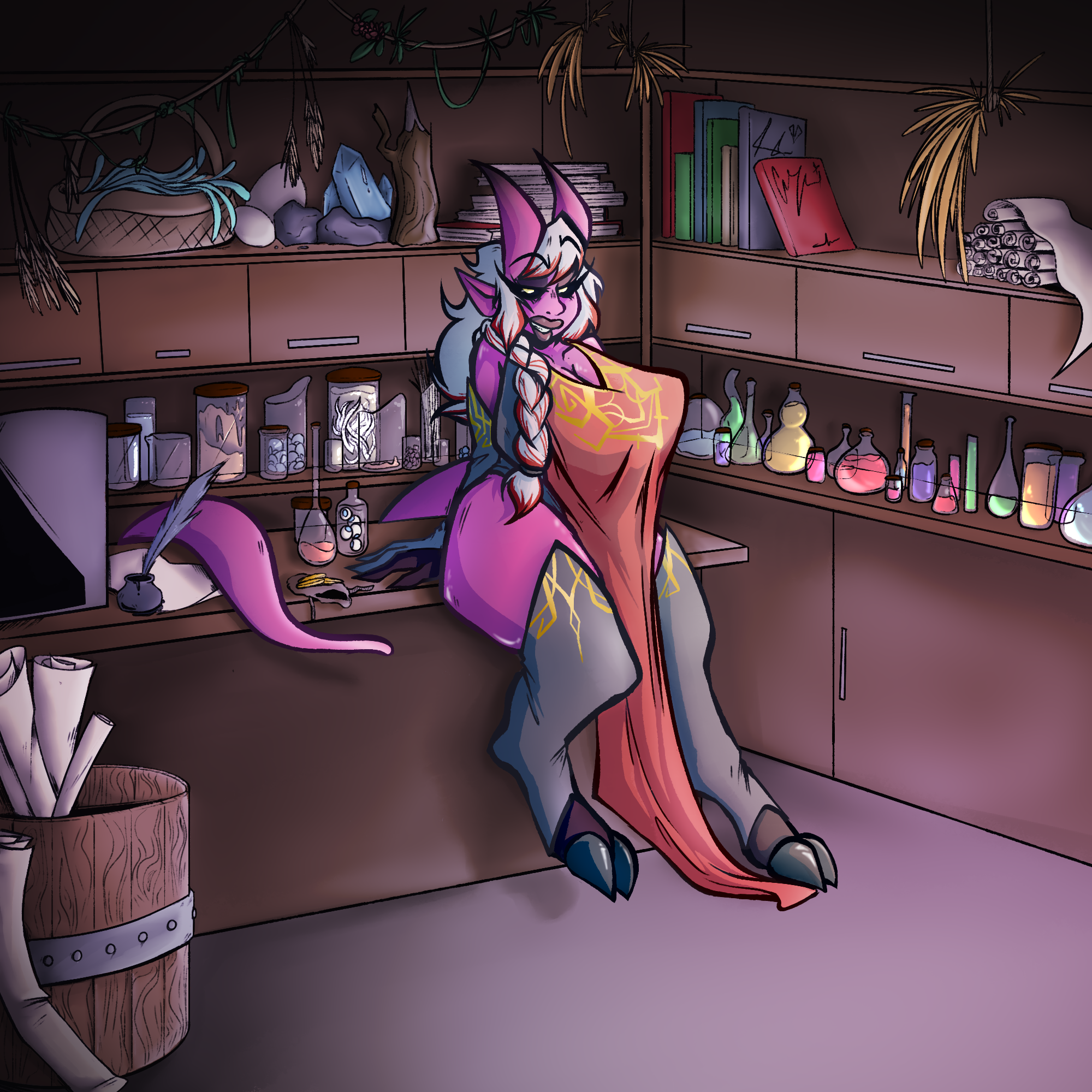 Tiefling (Asian Mythology) Rule 34 Image
