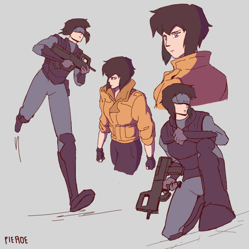 Kusanagi Motoko (Ghost In The Shell) Rule 34 Image