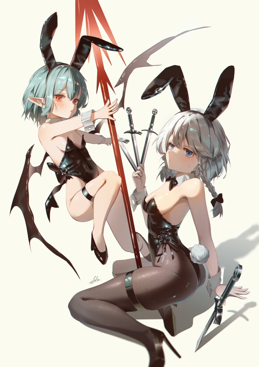 Izayoi Sakuya (Touhou) Rule 34 Image