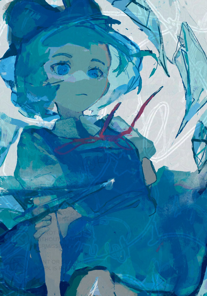 Cirno (Touhou) Rule 34 Image