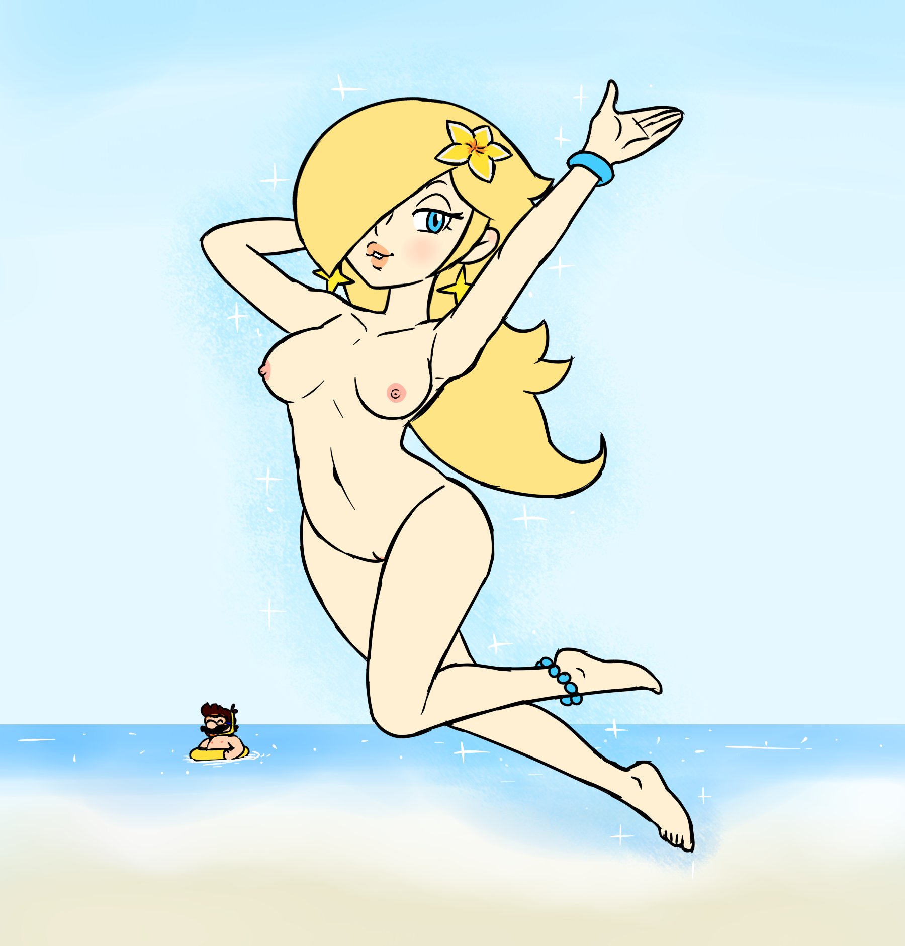 Princess Rosalina (Mario (Series)) Rule 34 Image