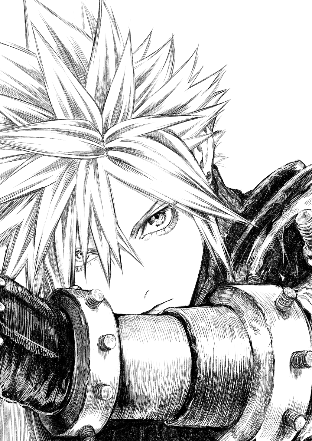 Cloud Strife (Final Fantasy) Rule 34 Image