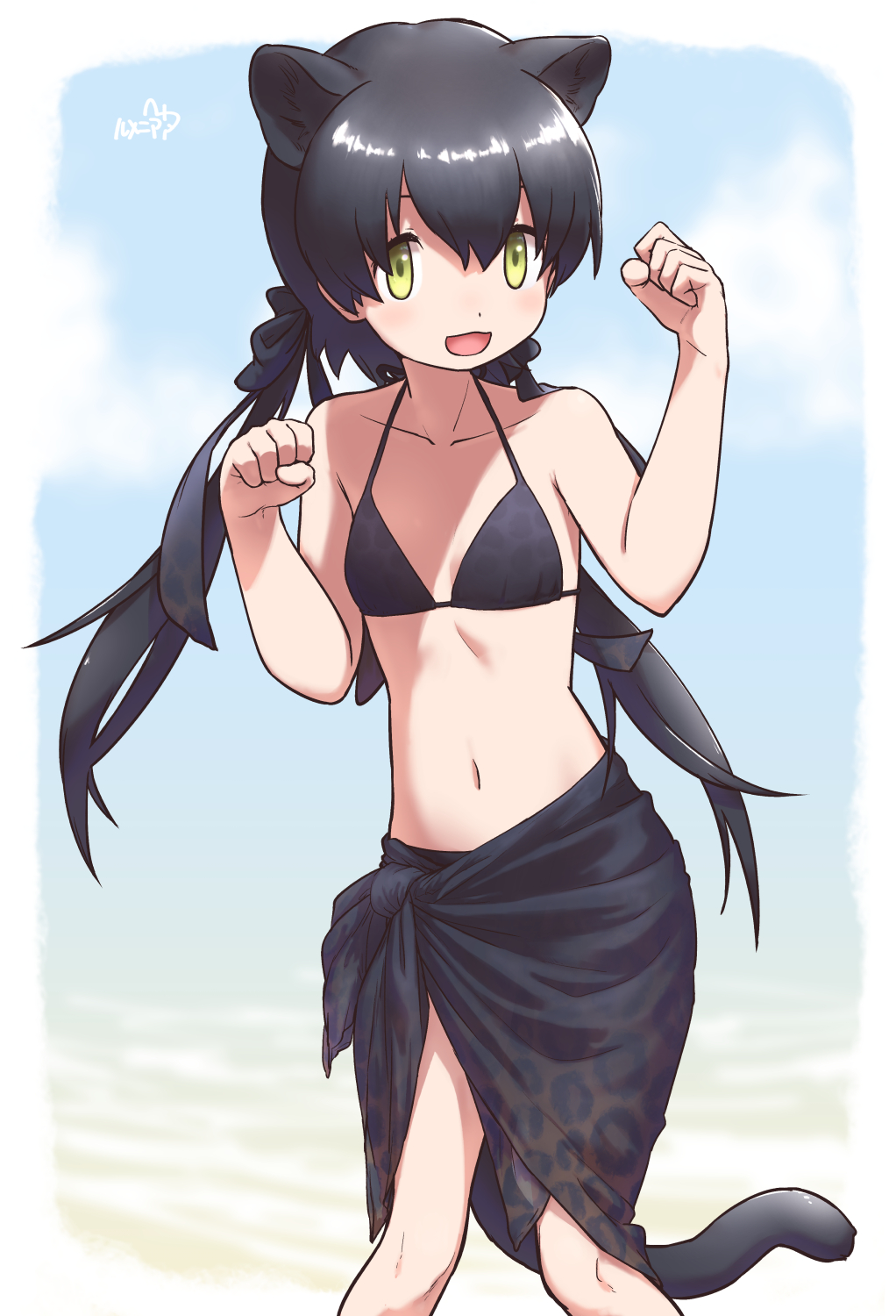Black Leopard (Kemono Friends) Rule 34 Image