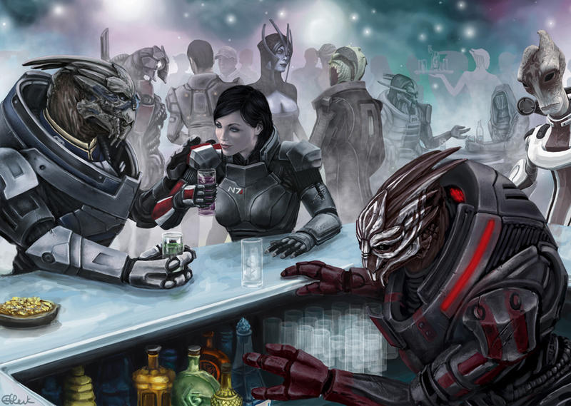 Commander Shepard (Commander Shepard (Female)) Rule 34 Image