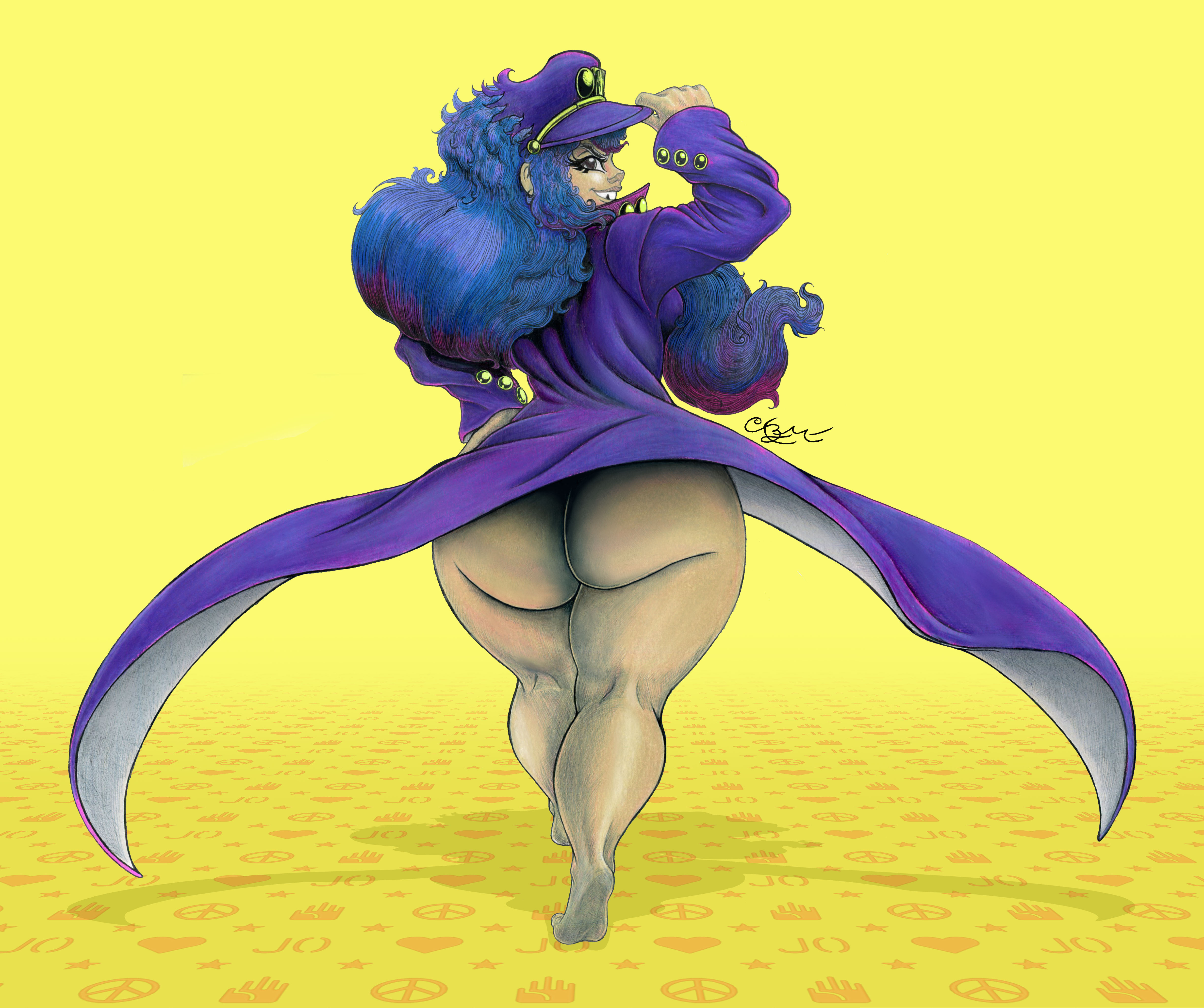 Jotaro Kujo (Cosplay) Rule 34 Image