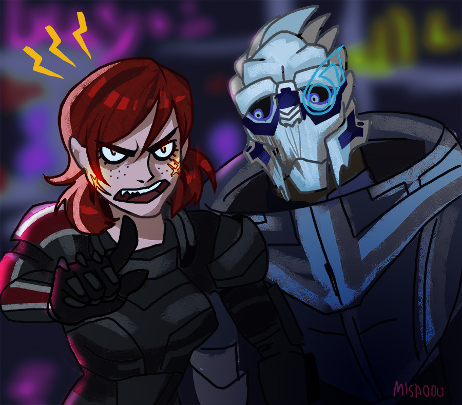 Commander Shepard (Commander Shepard (Female)) Rule 34 Image