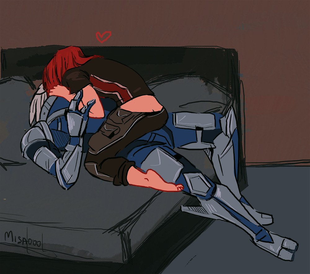 Commander Shepard (Commander Shepard (Female)) Rule 34 Image