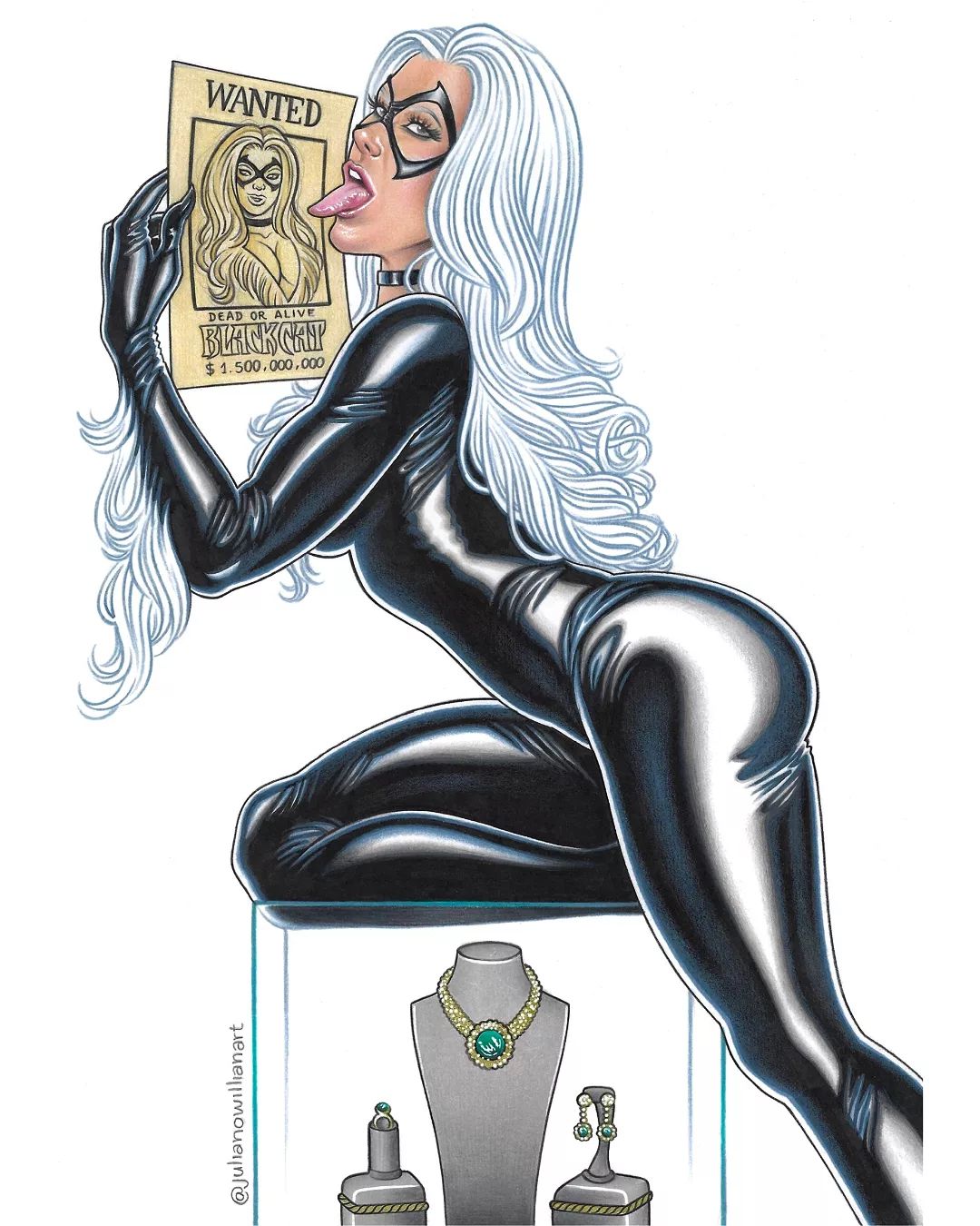 Black Cat (Marvel) Rule 34 Image
