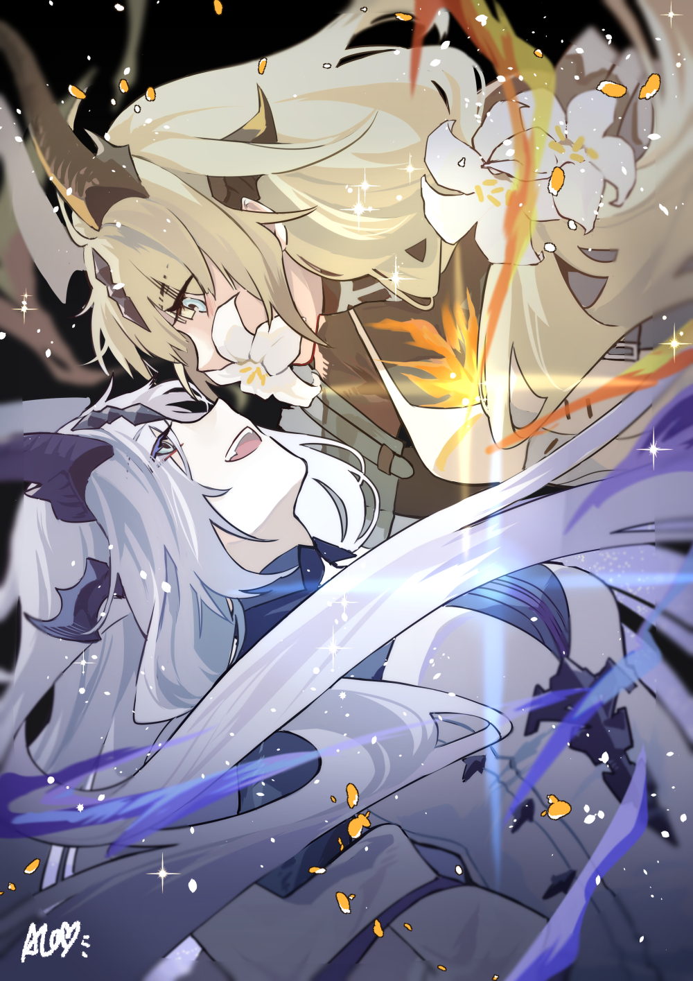 Necrass (Arknights) Rule 34 Image