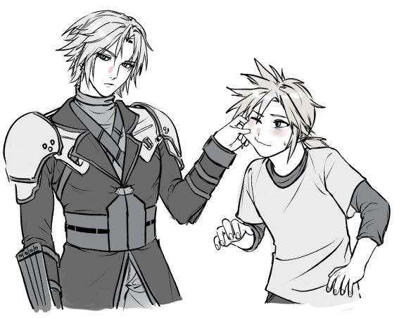 Cloud Strife (Final Fantasy) Rule 34 Image