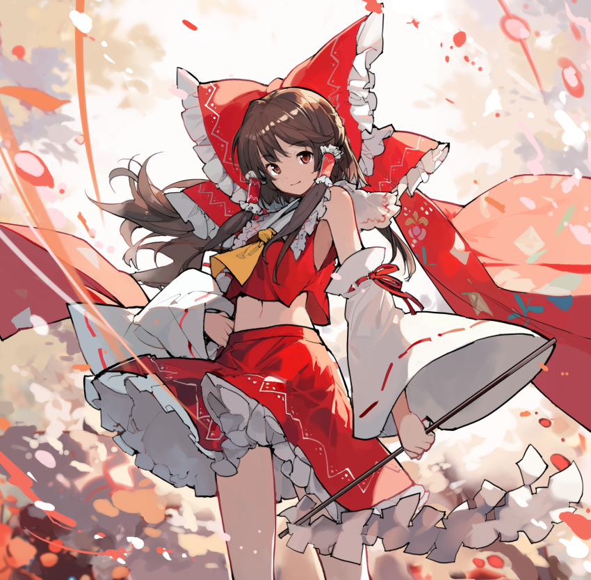 Hakurei Reimu (Touhou) Rule 34 Image