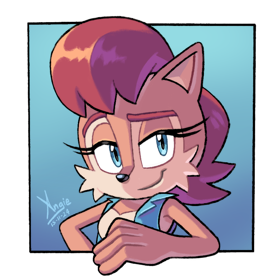Sally Acorn (Sonic (Series)) Rule 34 Image