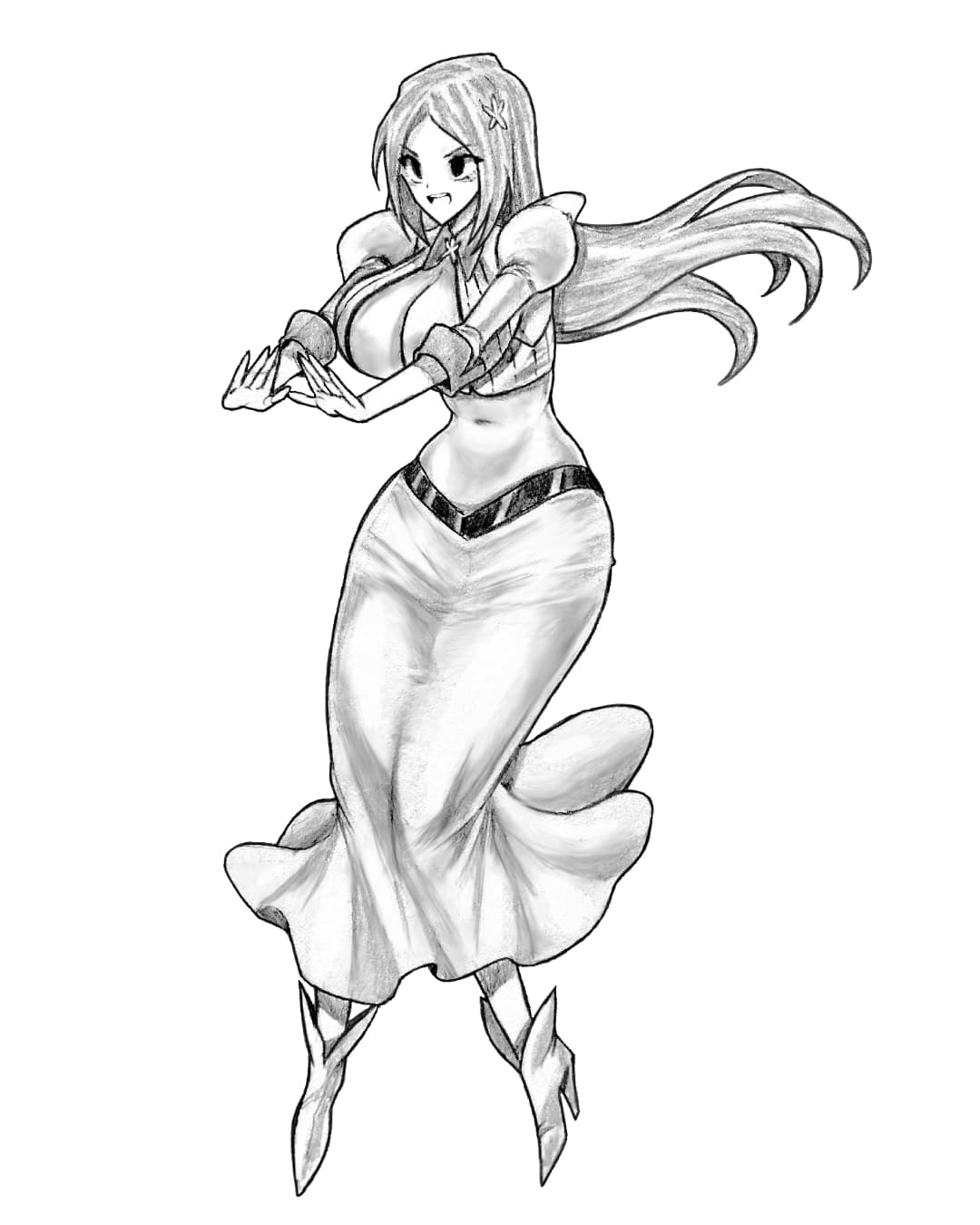 Inoue Orihime (Bleach) Rule 34 Image