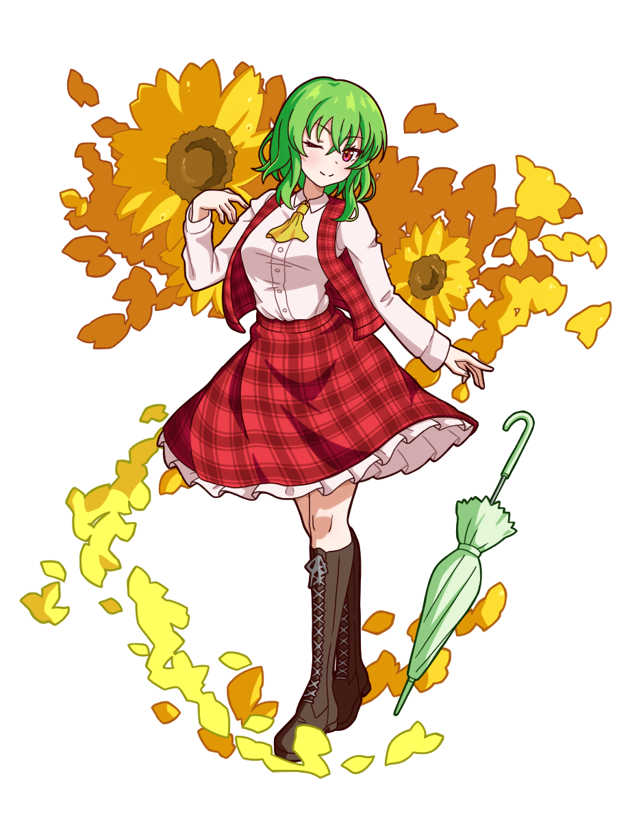 Kazami Yuuka (Touhou) Rule 34 Image