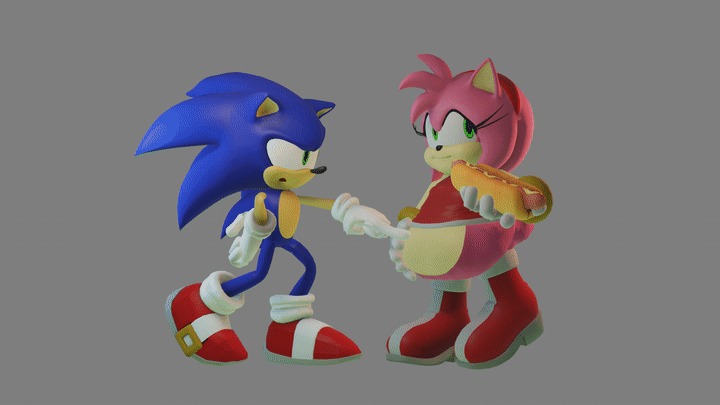 Amy Rose (Sega) Rule 34 Image