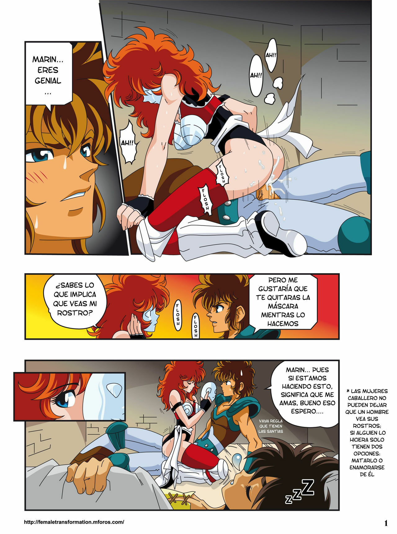 Eagle Marin (Saint Seiya) Rule 34 Image
