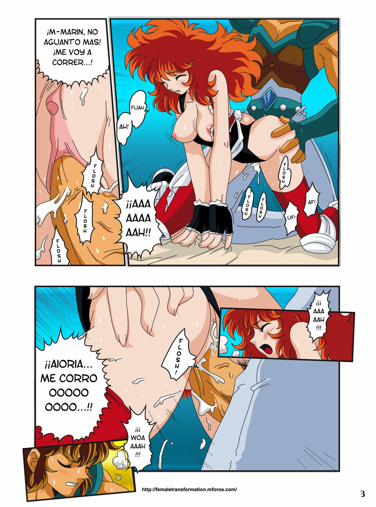 Eagle Marin (Saint Seiya) Rule 34 Image