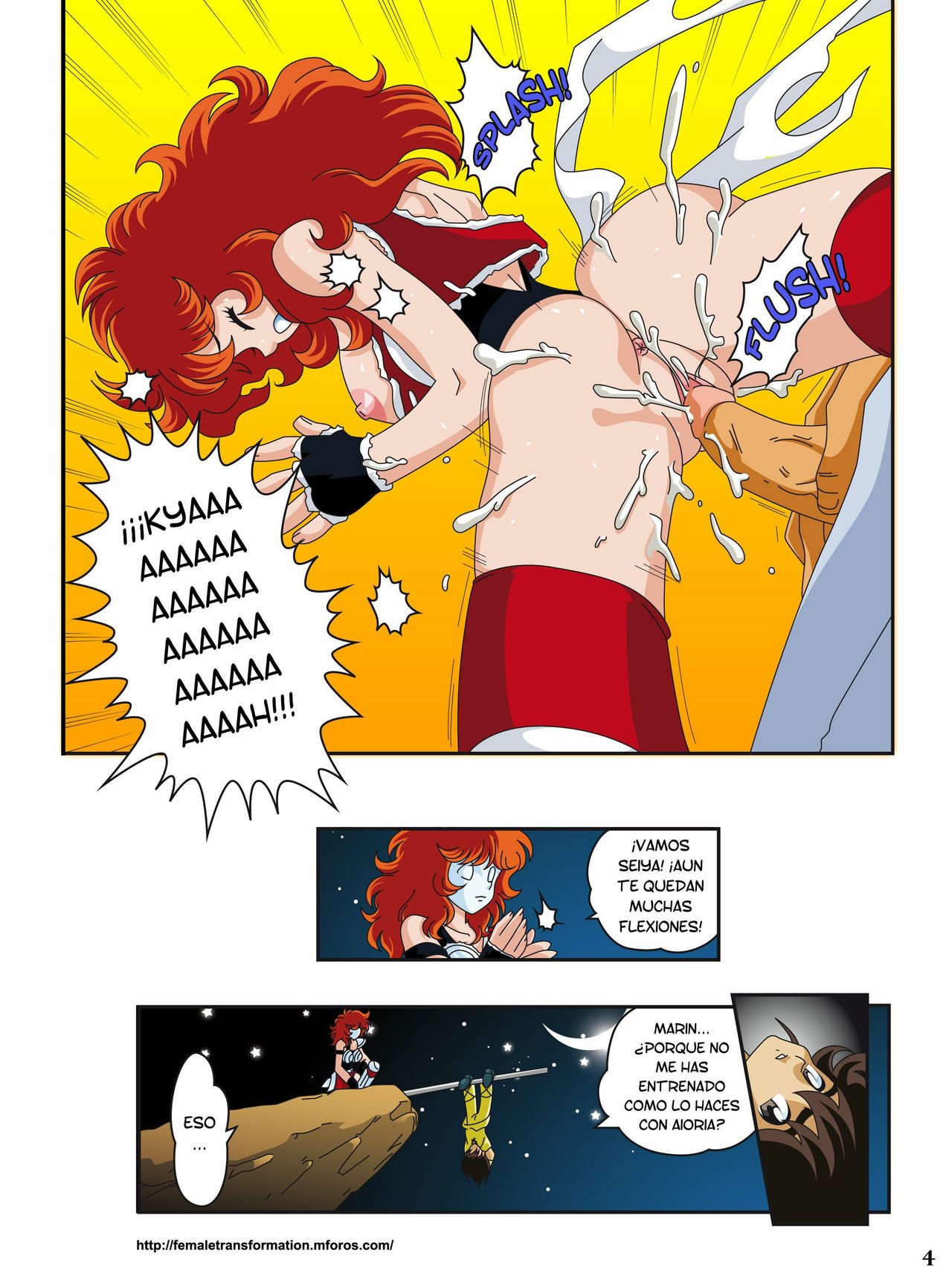 Eagle Marin (Saint Seiya) Rule 34 Image