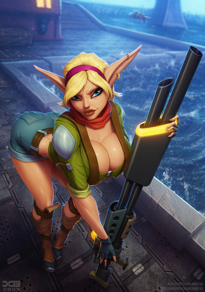 Tess (Jak And Daxter) Rule 34 Image