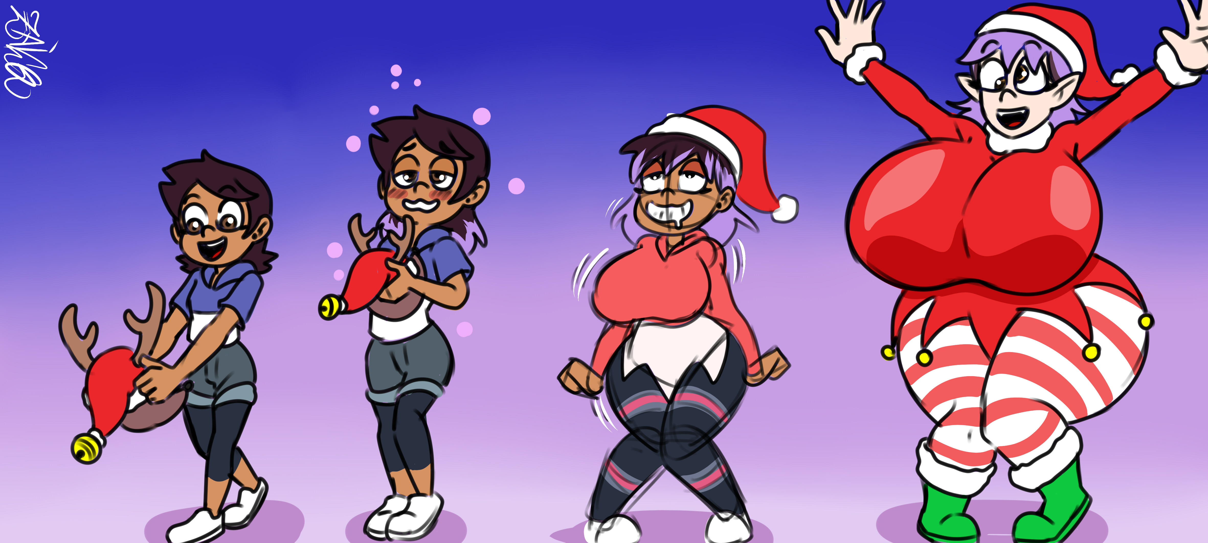 Amity Blight (Christmas) Rule 34 Image