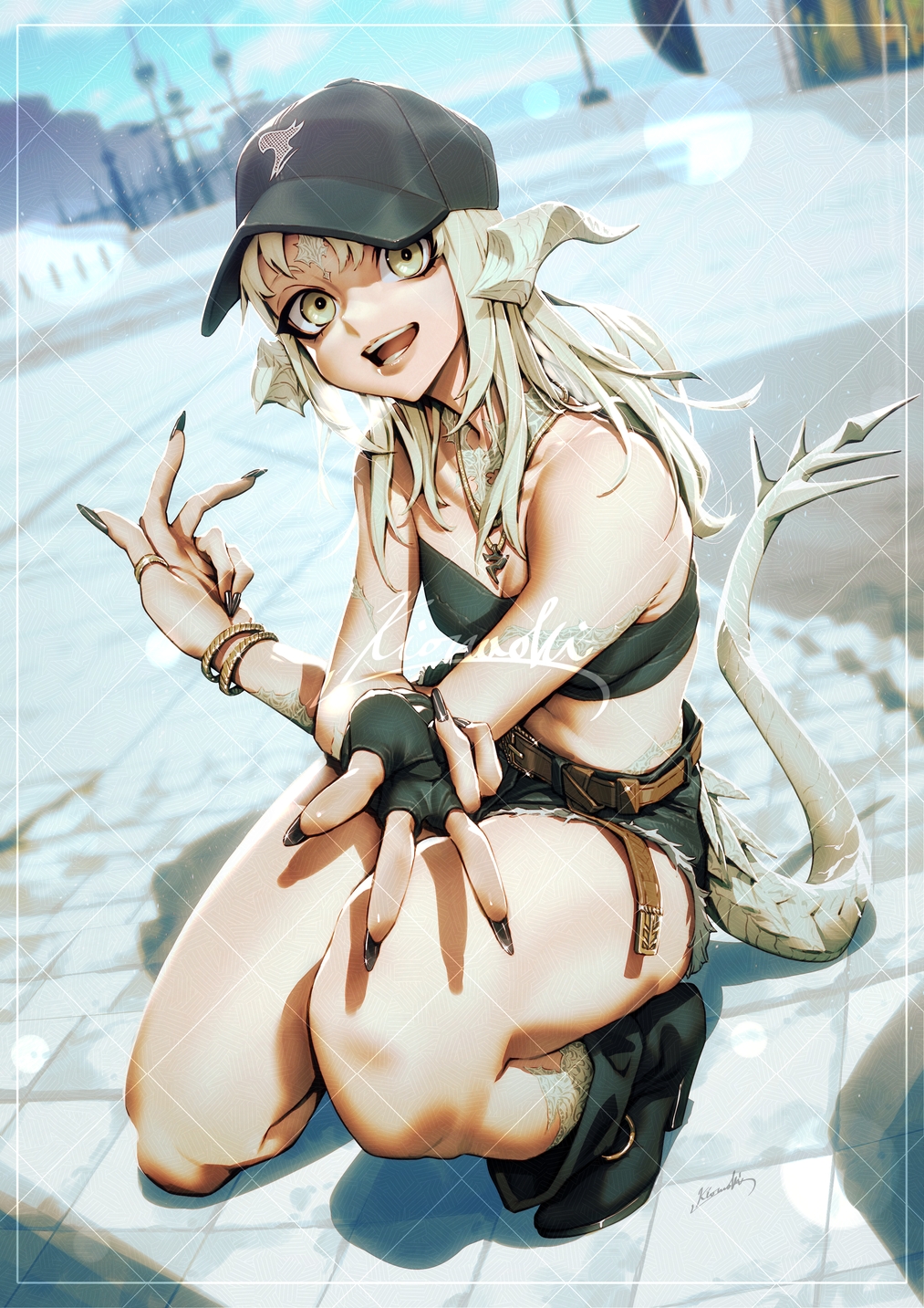 Au Ra (Final Fantasy) Rule 34 Image