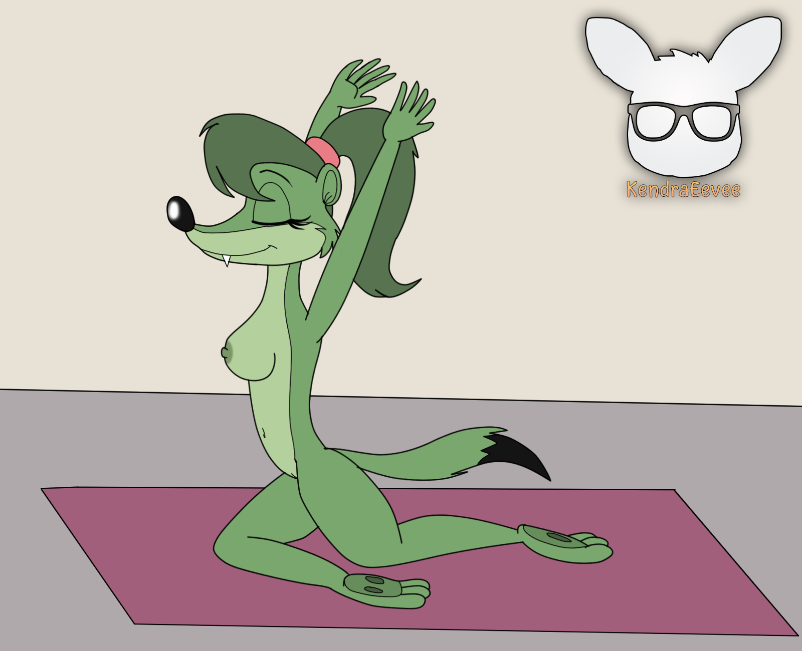 Wendy Weasel (Kendraeevee) Rule 34 Image