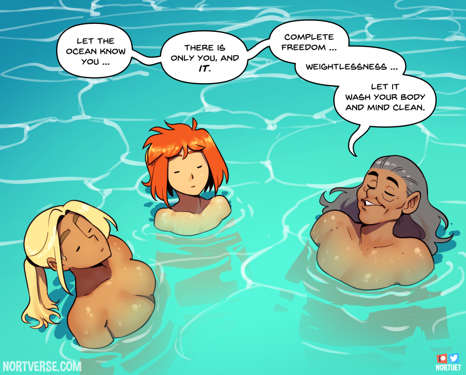 Nudist Grandma (Nortuet) Rule 34 Image