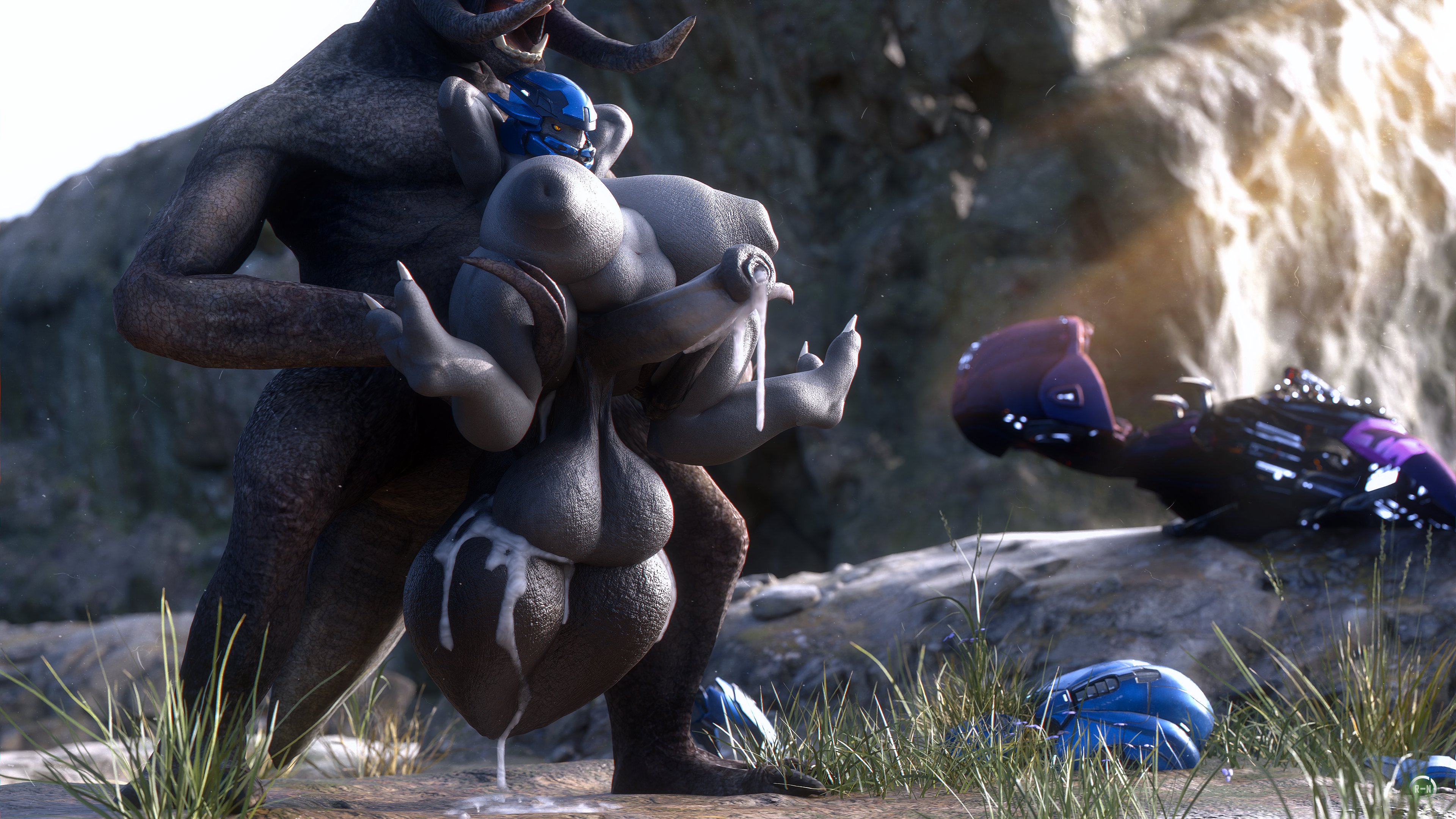 Female Sangheili (Halo (Series)) Rule 34 Image