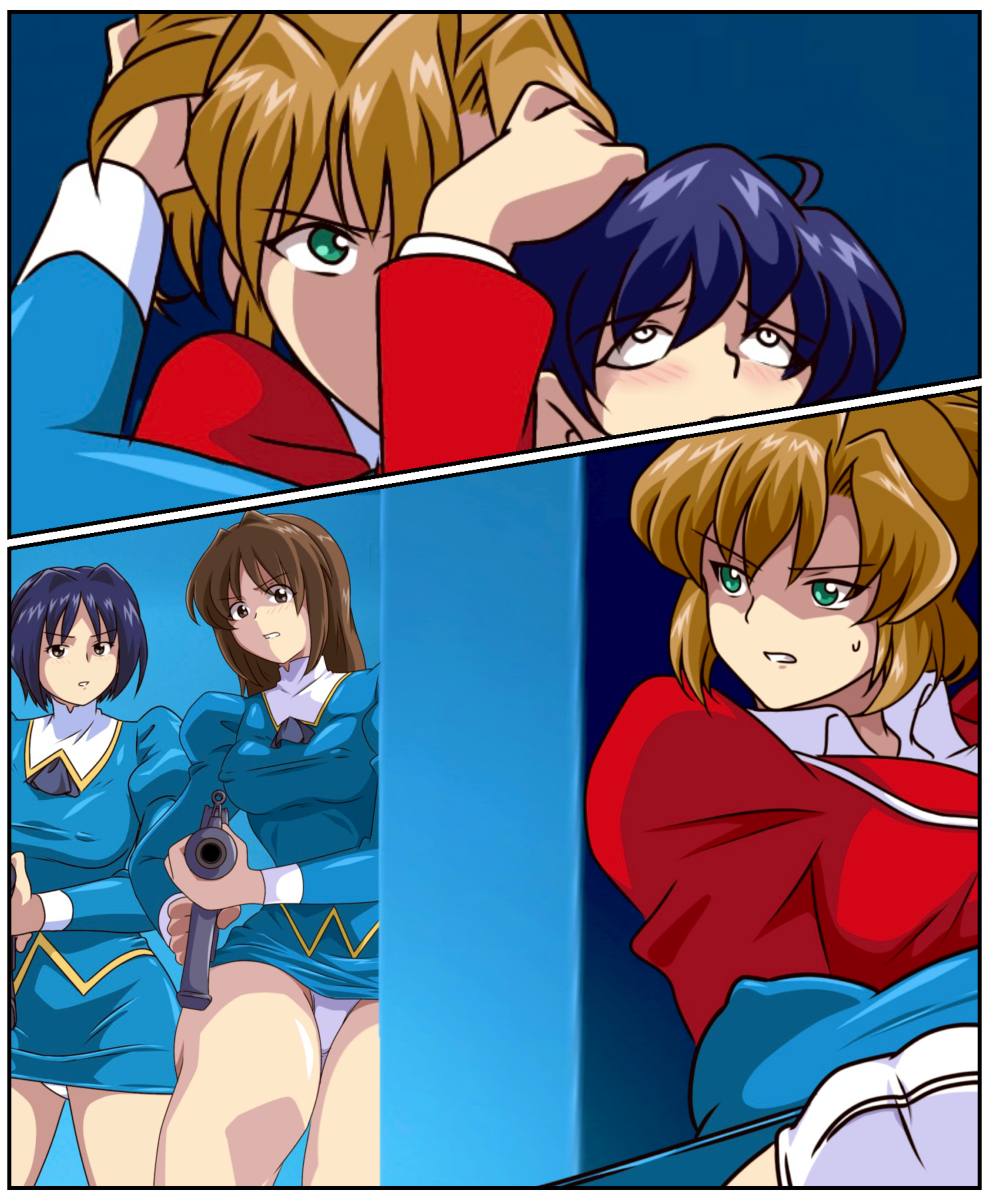 Blue Delmo (Agent Aika) Rule 34 Image