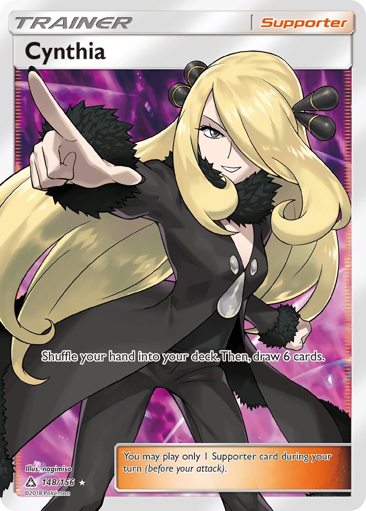 Cynthia (Pokemon) Rule 34 Image
