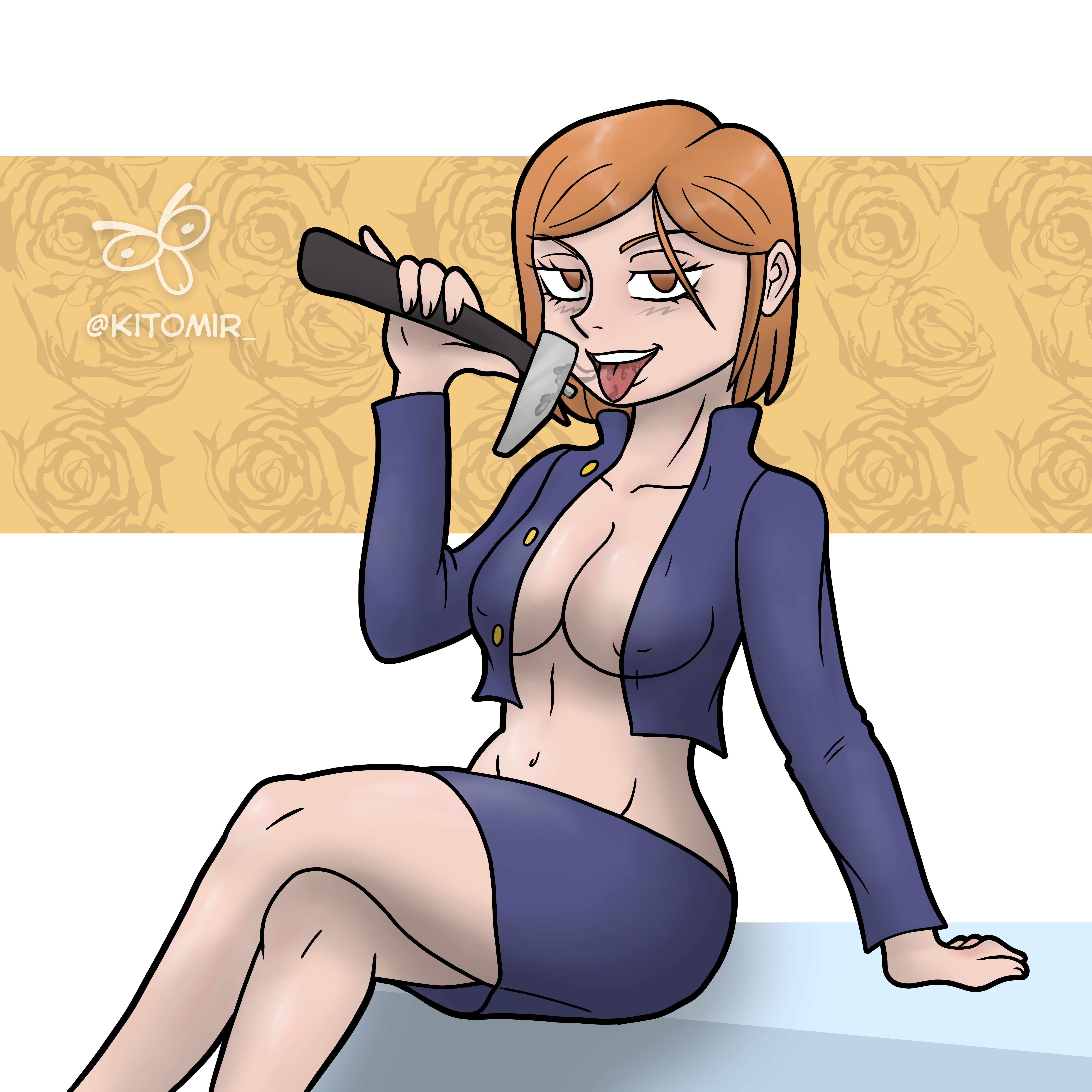Kugisaki Nobara (Jujutsu Kaisen) Rule 34 Image