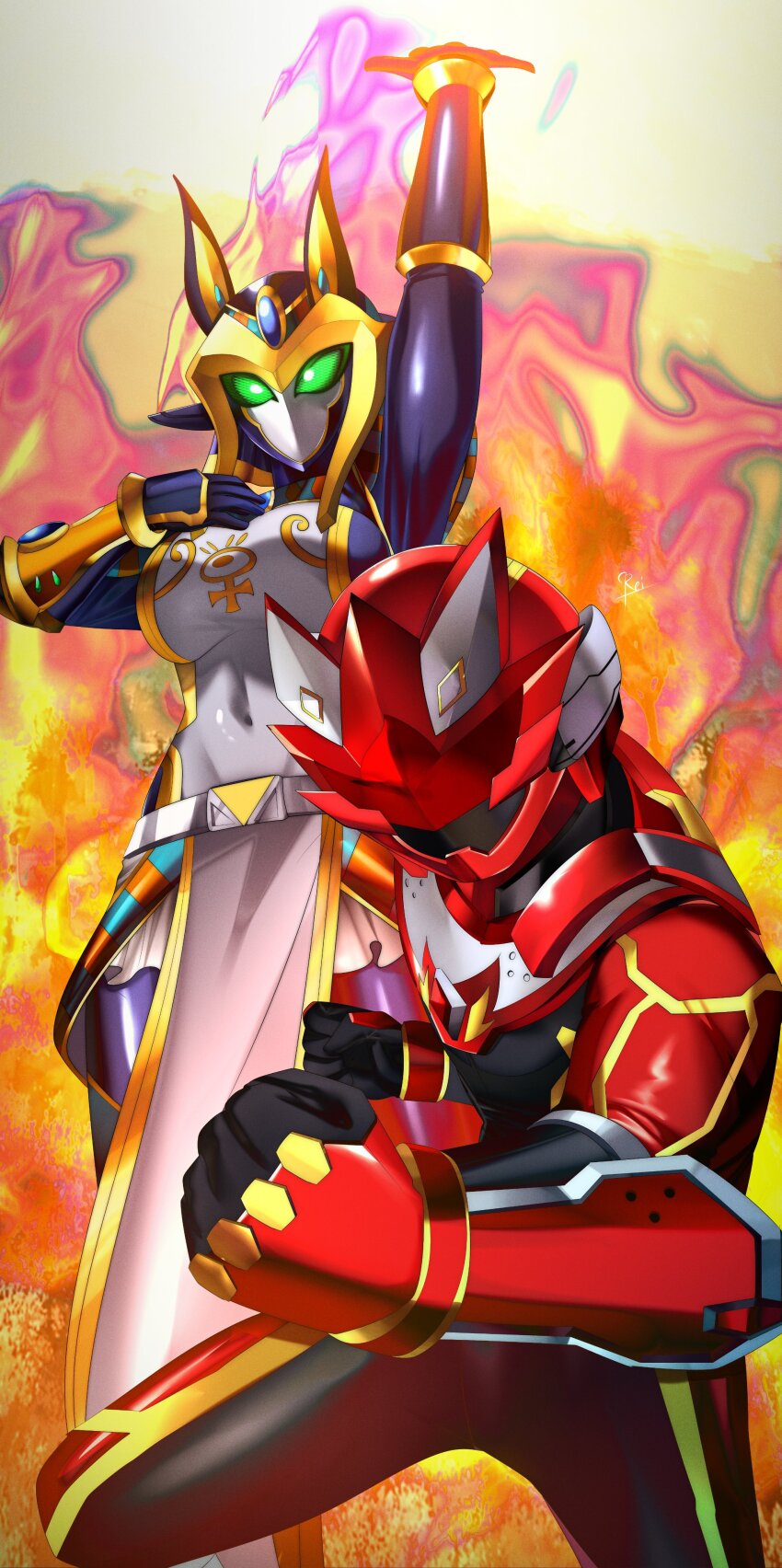 Asagaki Togo (Sentai Red Ga Isekai De Boukensha Ni Naru) Rule 34 Image