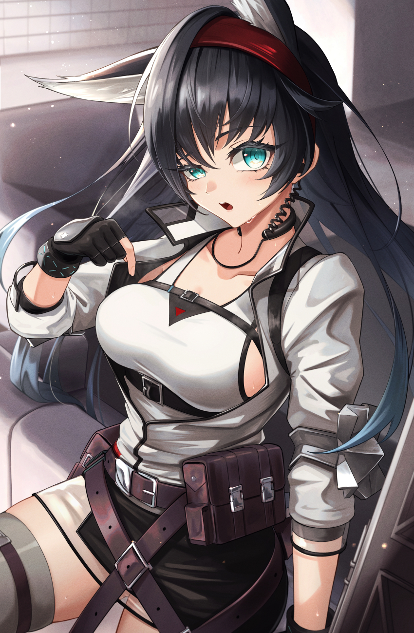 Blaze (Arknights) Rule 34 Image