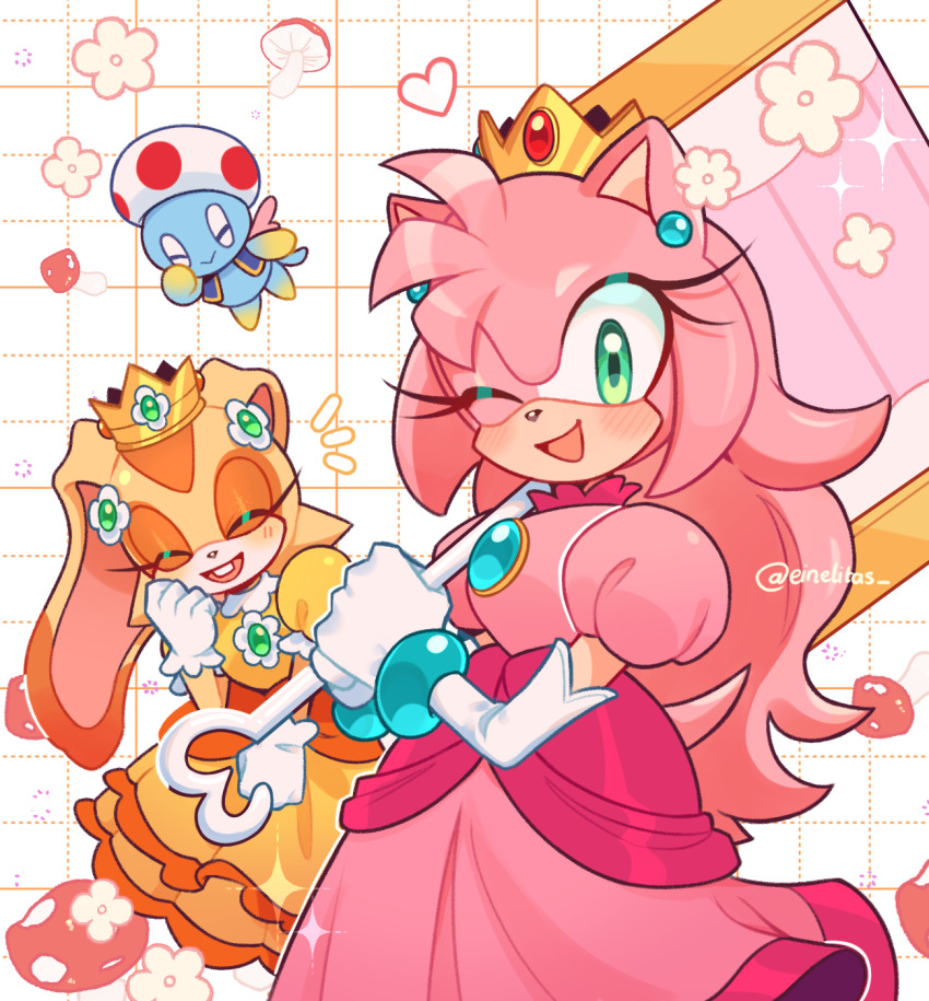 Amy Rose (Mario (Series)) Rule 34 Image