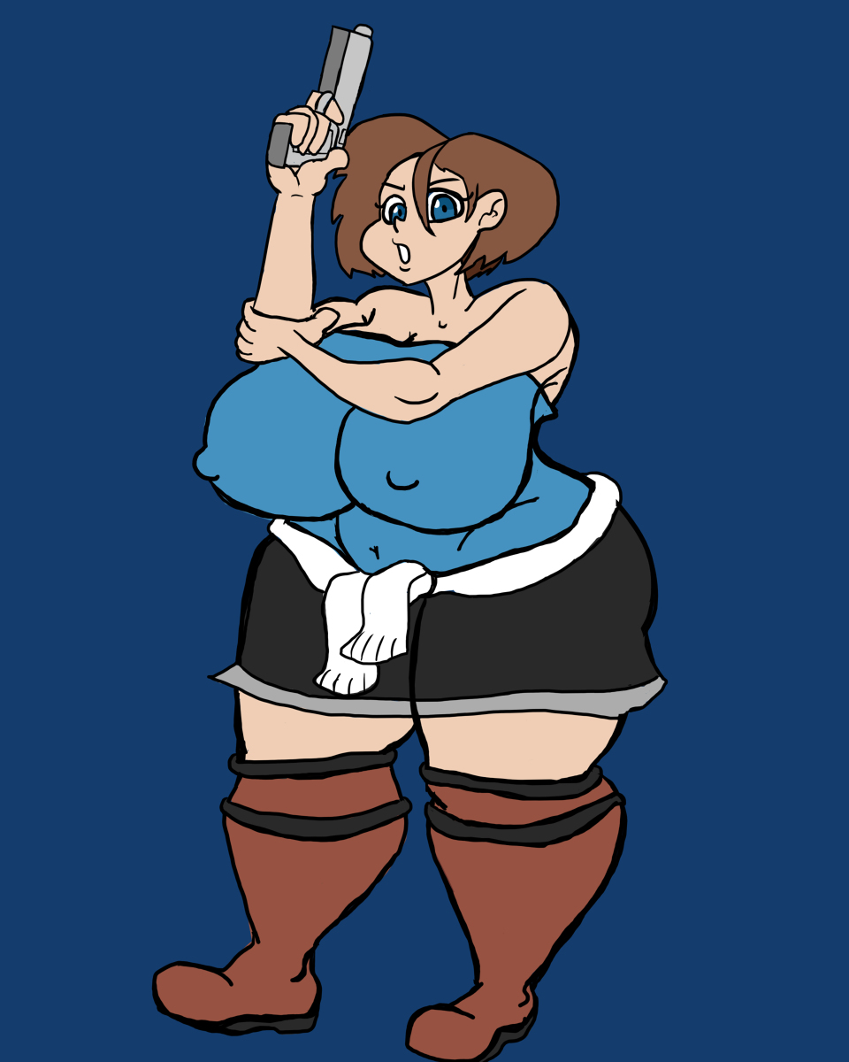 Jill Valentine (Resident Evil) Rule 34 Image