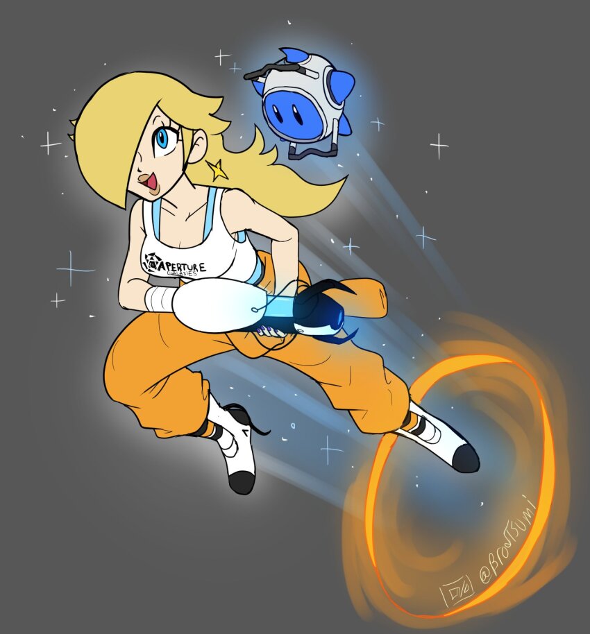 Chell (Mario (Series)) Rule 34 Image