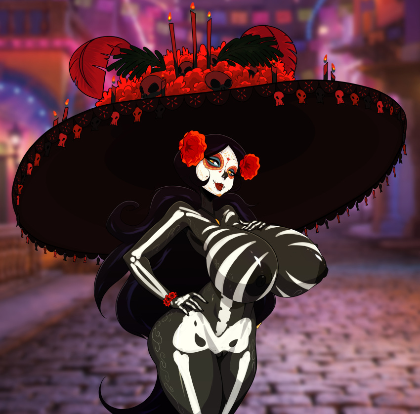 La Muerte (Dia De Los Muertos) Rule 34 Image