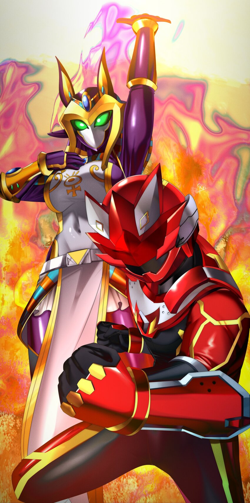 Asagaki Togo (Sentai Red Ga Isekai De Boukensha Ni Naru) Rule 34 Image