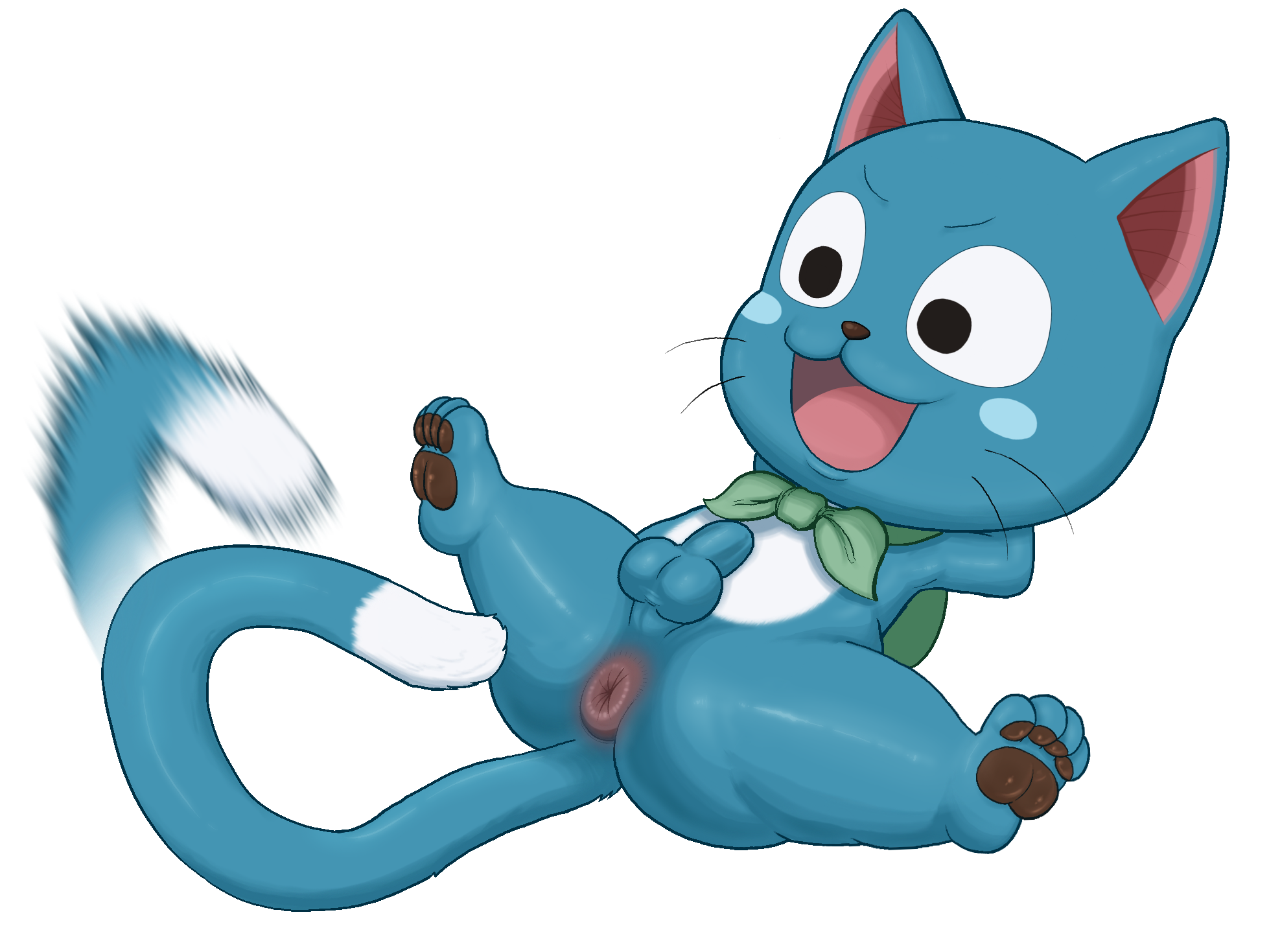 Happy (Fairy Tail) Rule 34 Image