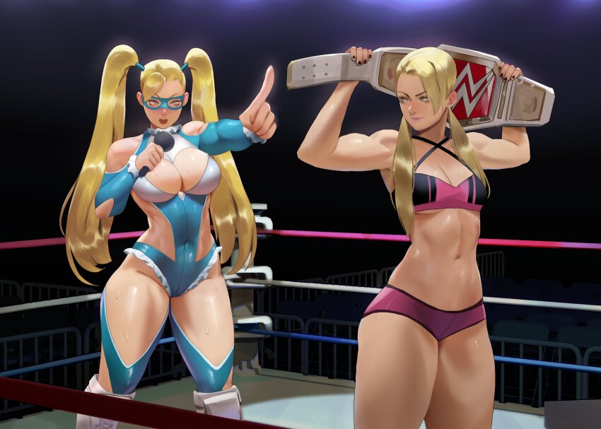 Alexa Bliss (Street Fighter) Rule 34 Image