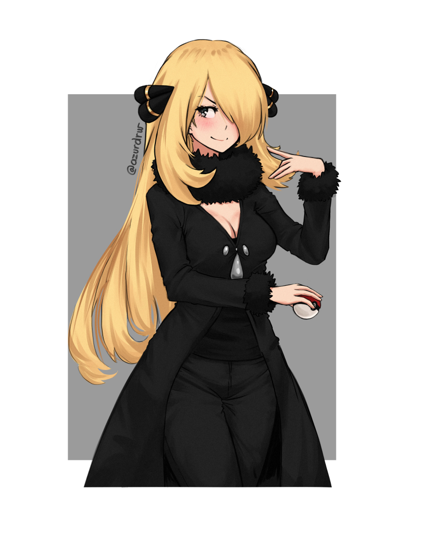 Cynthia (Pokemon) Rule 34 Image