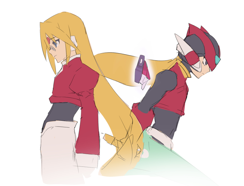 Zero (Mega Man) Rule 34 Image