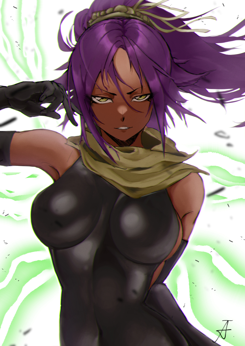Shihouin Yoruichi (Bleach) Rule 34 Image