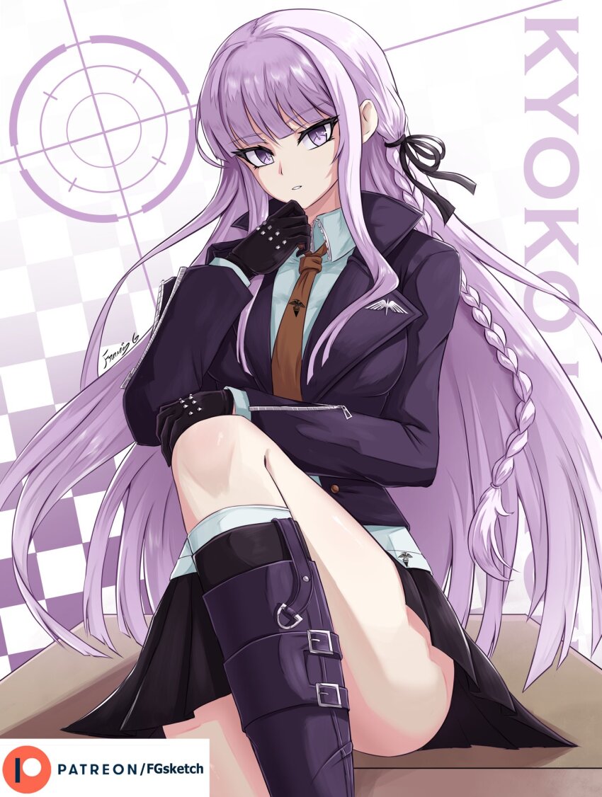 Kirigiri Kyoko (Danganronpa: Trigger Happy Havoc) Rule 34 Image